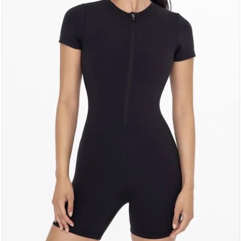 MONO B “ Venice Cycling Shortsie Romper” Size small BRAND NEW WITH TAGS!!!!